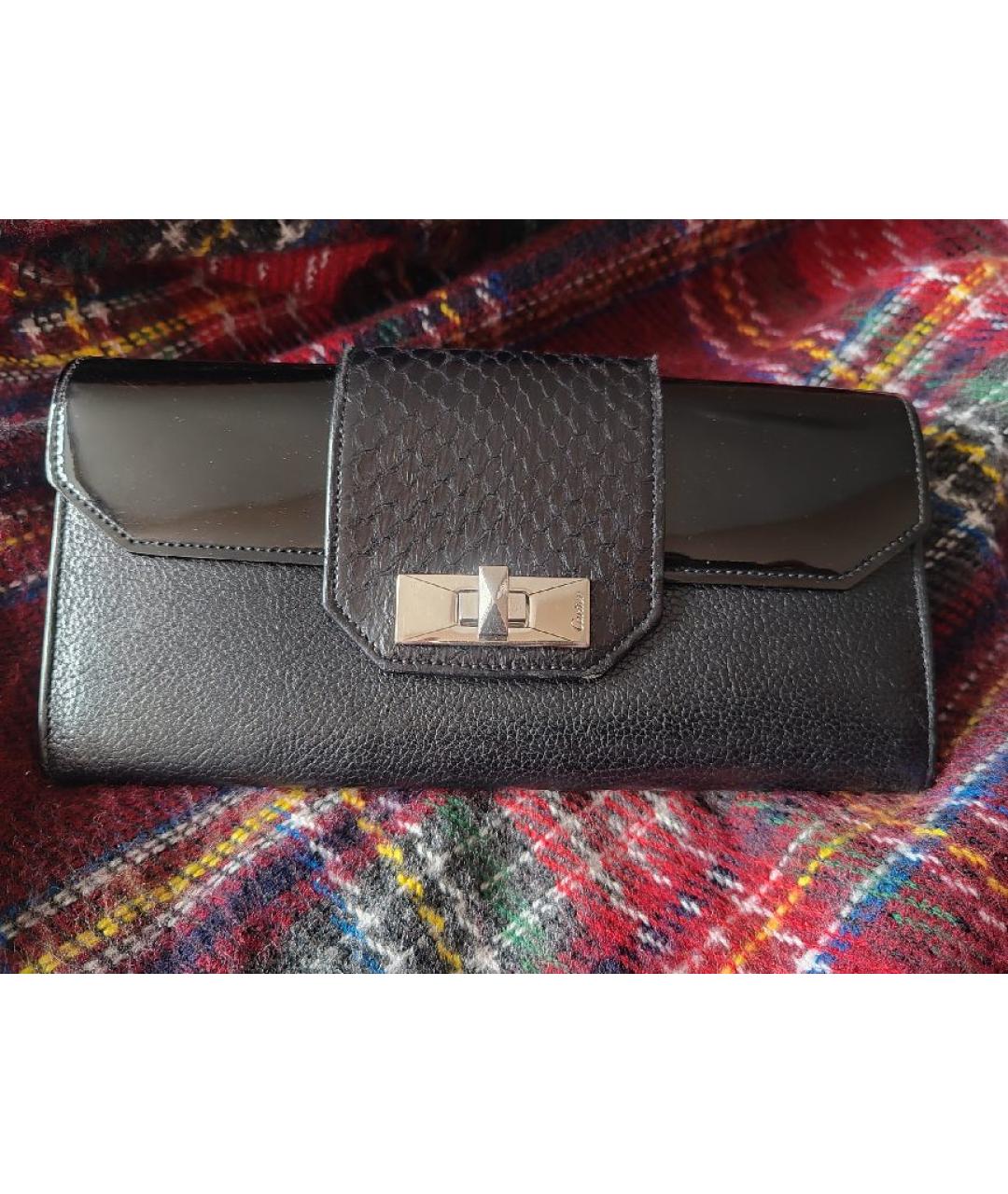 CARTIER Черный кожаный кошелек, фото 8