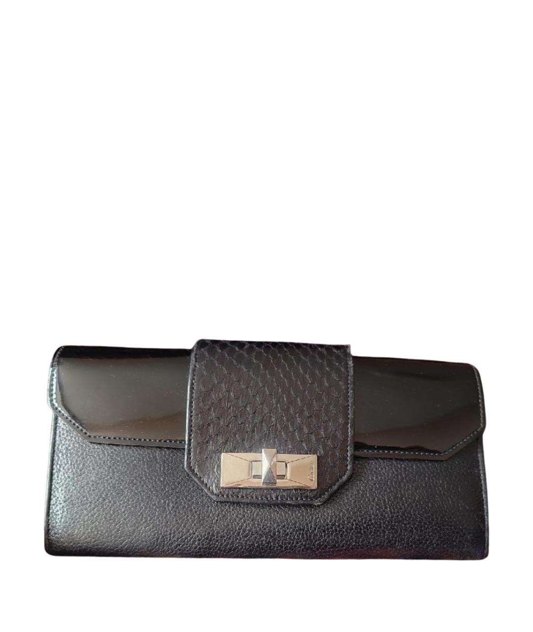 CARTIER Черный кожаный кошелек, фото 1