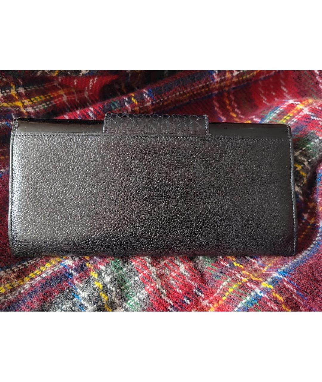CARTIER Черный кожаный кошелек, фото 2