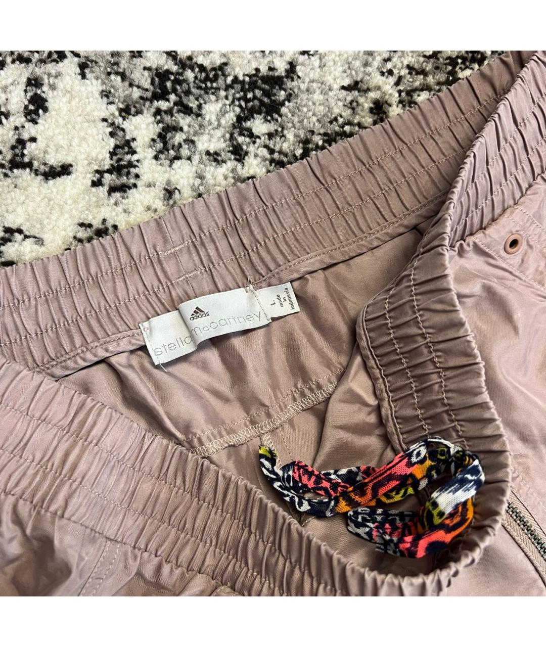 ADIDAS BY STELLA MCCARTNEY Коралловые спортивные брюки и шорты, фото 4