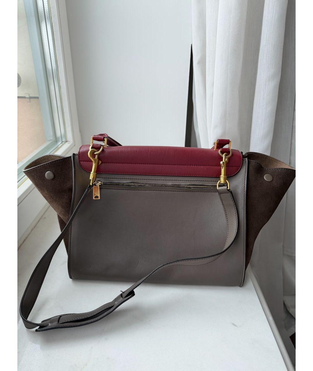 CELINE Мульти кожаная сумка через плечо, фото 4