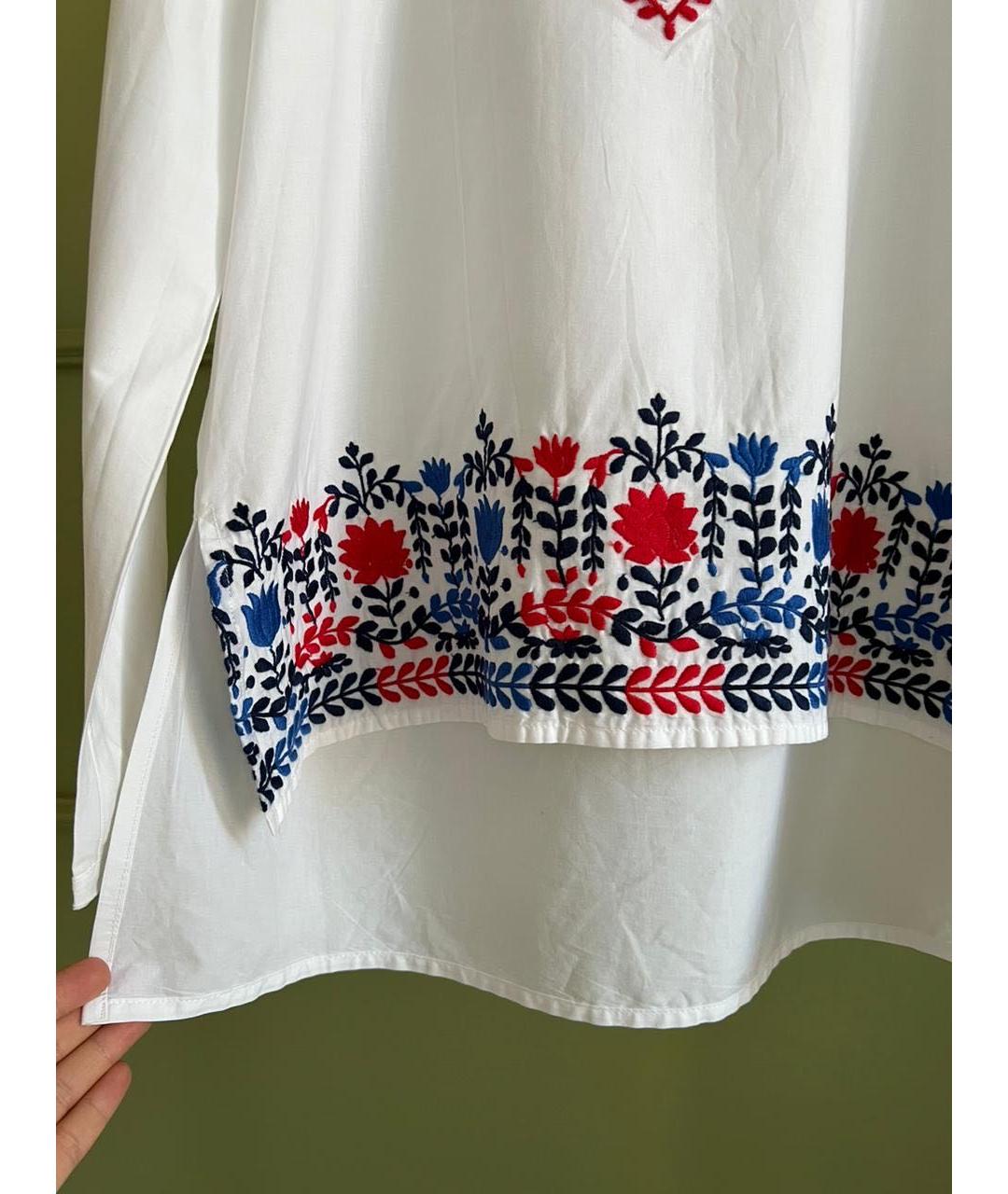 ERMANNO SCERVINO Белая рубашка, фото 4