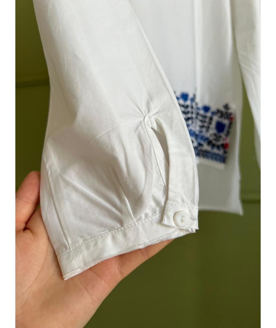 ERMANNO SCERVINO Белая рубашка, фото 5