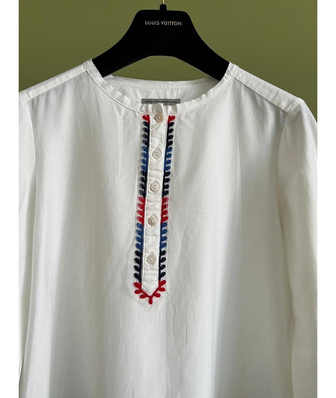 ERMANNO SCERVINO Белая рубашка, фото 3