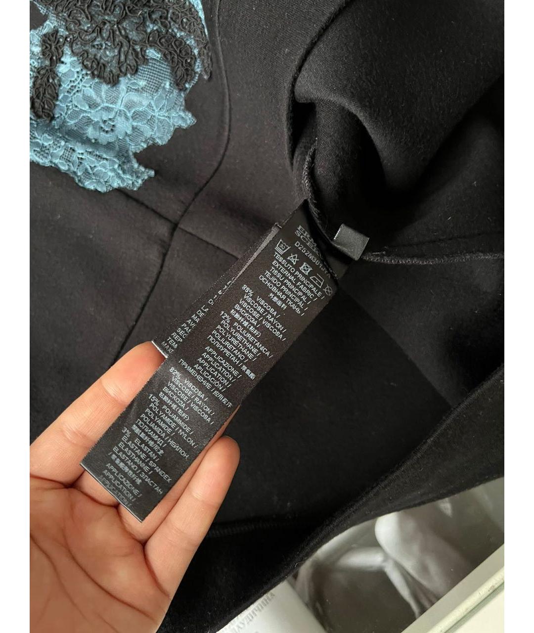 ERMANNO SCERVINO Черный джемпер / свитер, фото 5
