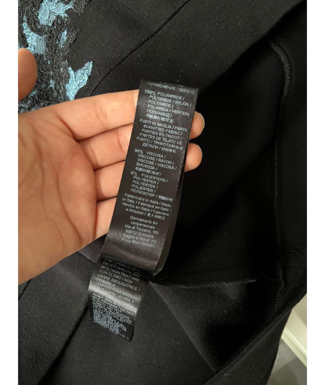 ERMANNO SCERVINO Черный джемпер / свитер, фото 6