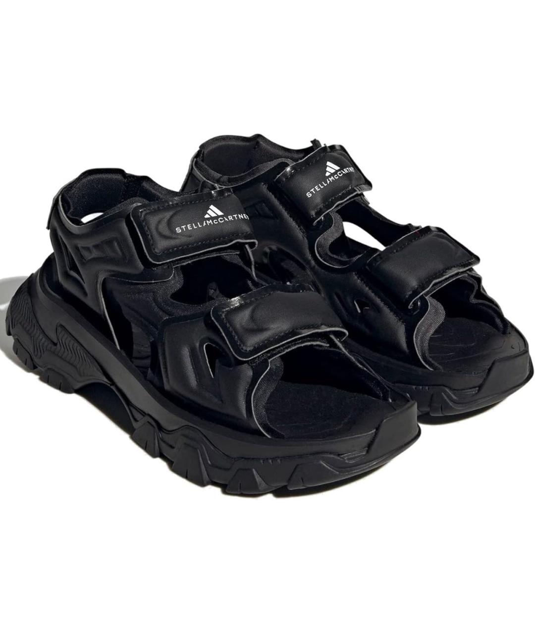 ADIDAS BY STELLA MCCARTNEY Черные сандалии, фото 4