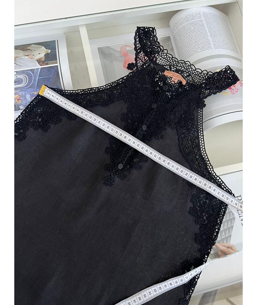 ERMANNO SCERVINO Черный сарафан, фото 7