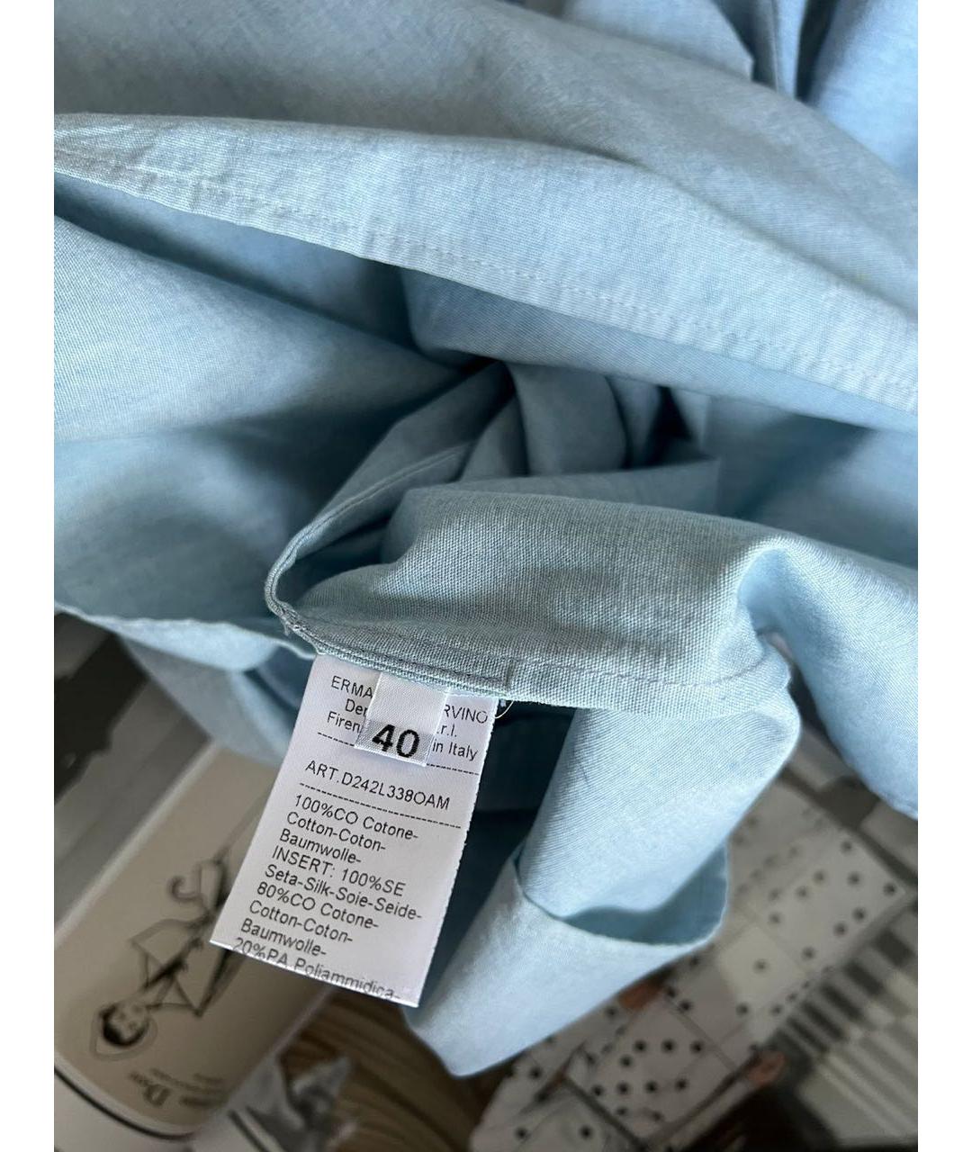 ERMANNO SCERVINO Голубой джемпер / свитер, фото 4