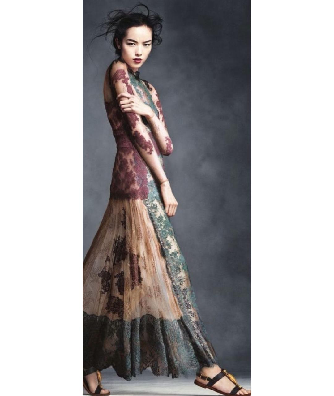 VALENTINO Шелковое вечернее платье, фото 8