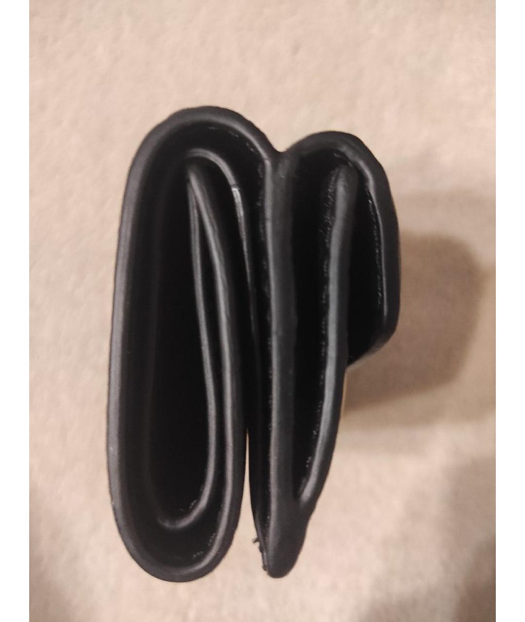 MICHAEL KORS Черный кожаный кошелек, фото 2