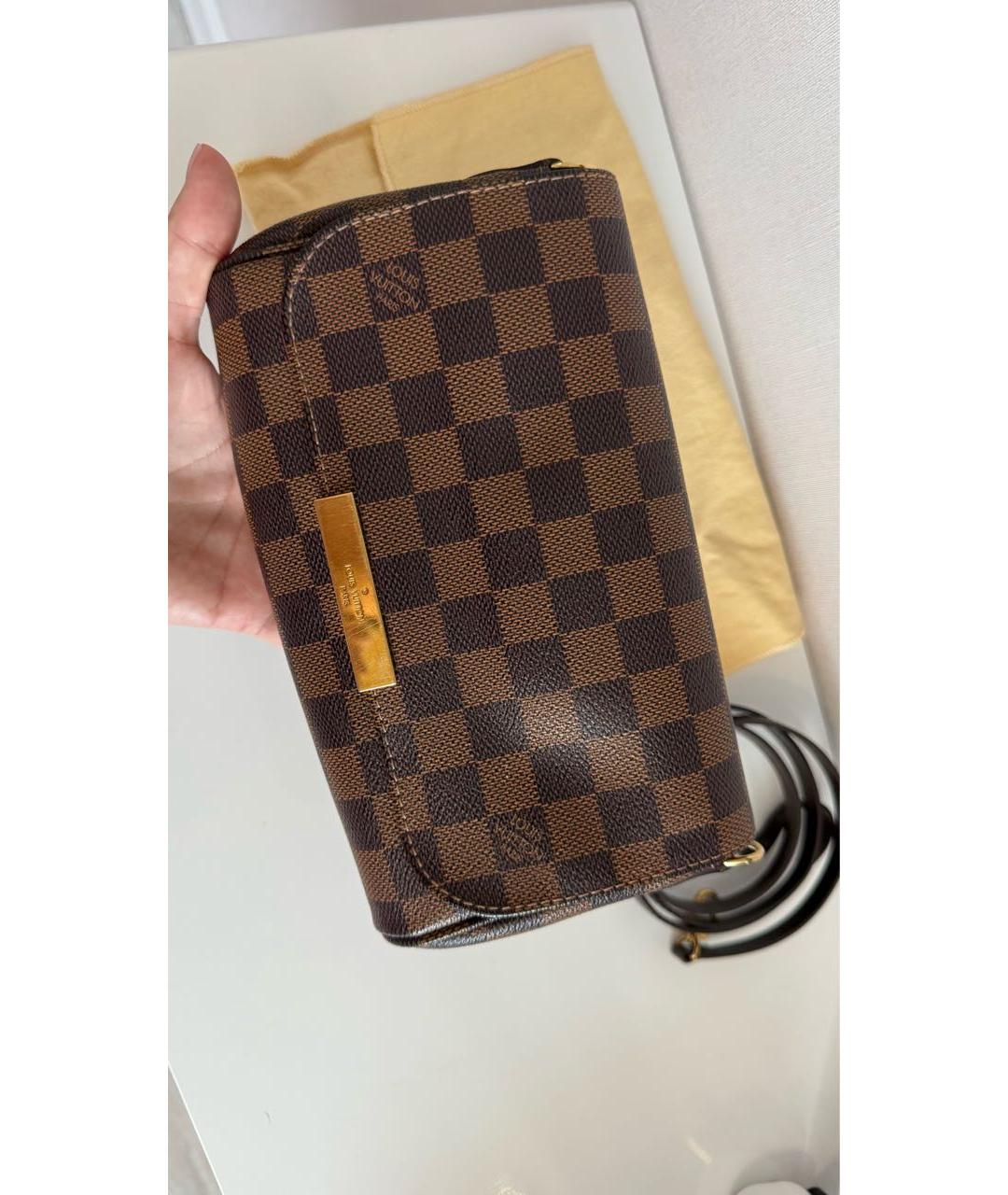 LOUIS VUITTON Коричневая сумка через плечо, фото 5