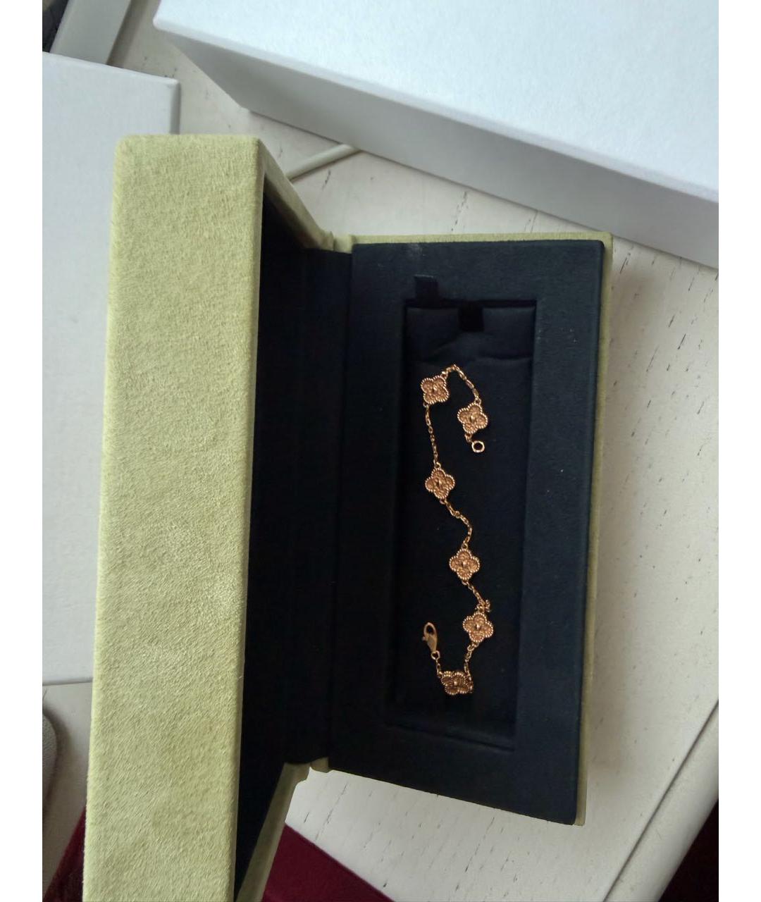 VAN CLEEF & ARPELS Золотой браслет из розового золота, фото 4