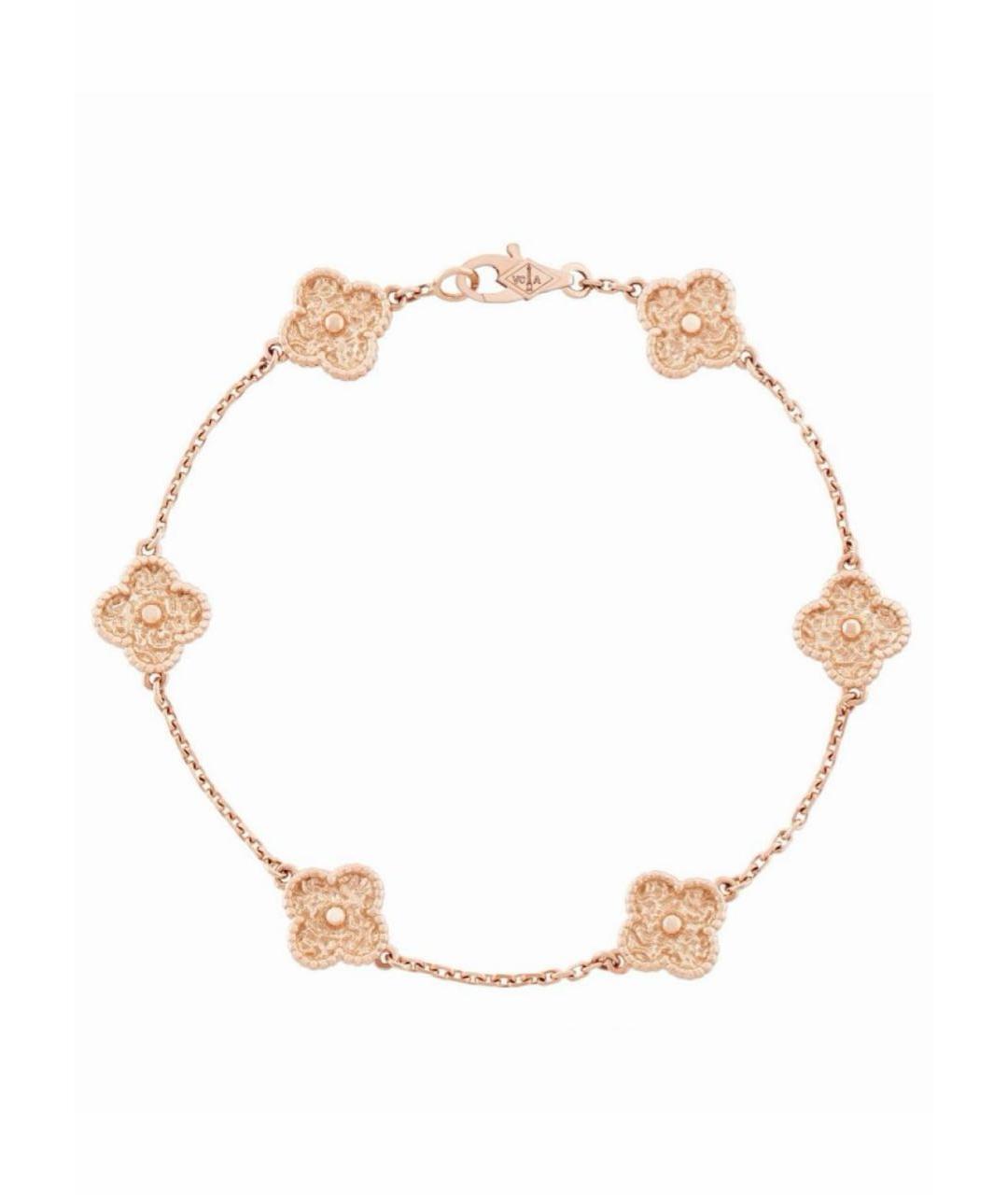 VAN CLEEF & ARPELS Золотой браслет из розового золота, фото 6