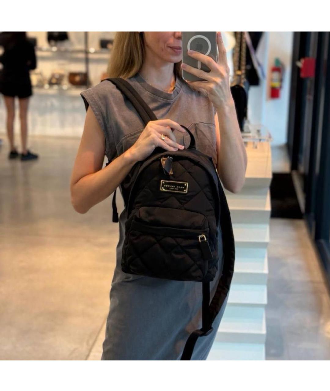 MARC JACOBS Черный рюкзак, фото 4