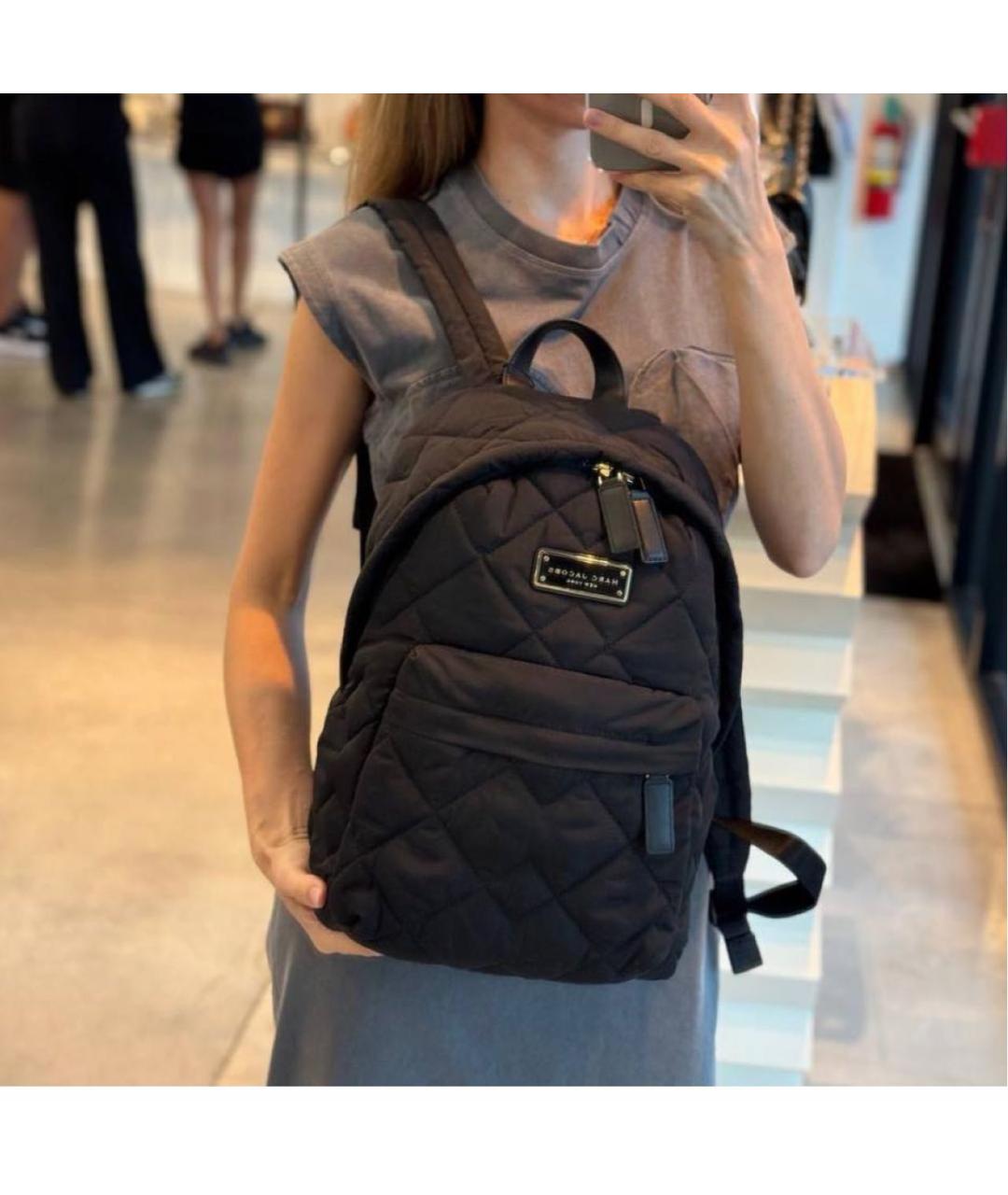 MARC JACOBS Черный рюкзак, фото 4