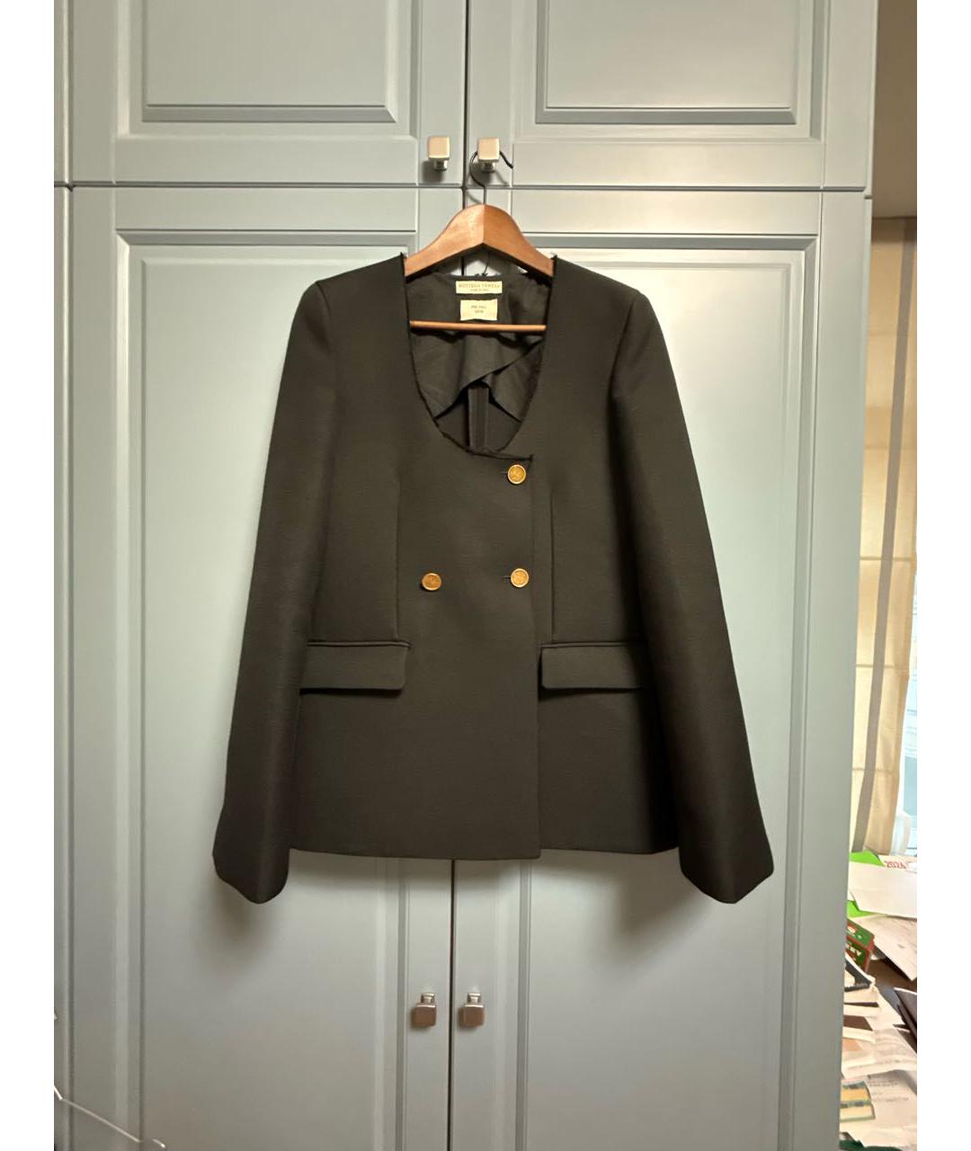 BOTTEGA VENETA Черный жакет/пиджак, фото 5