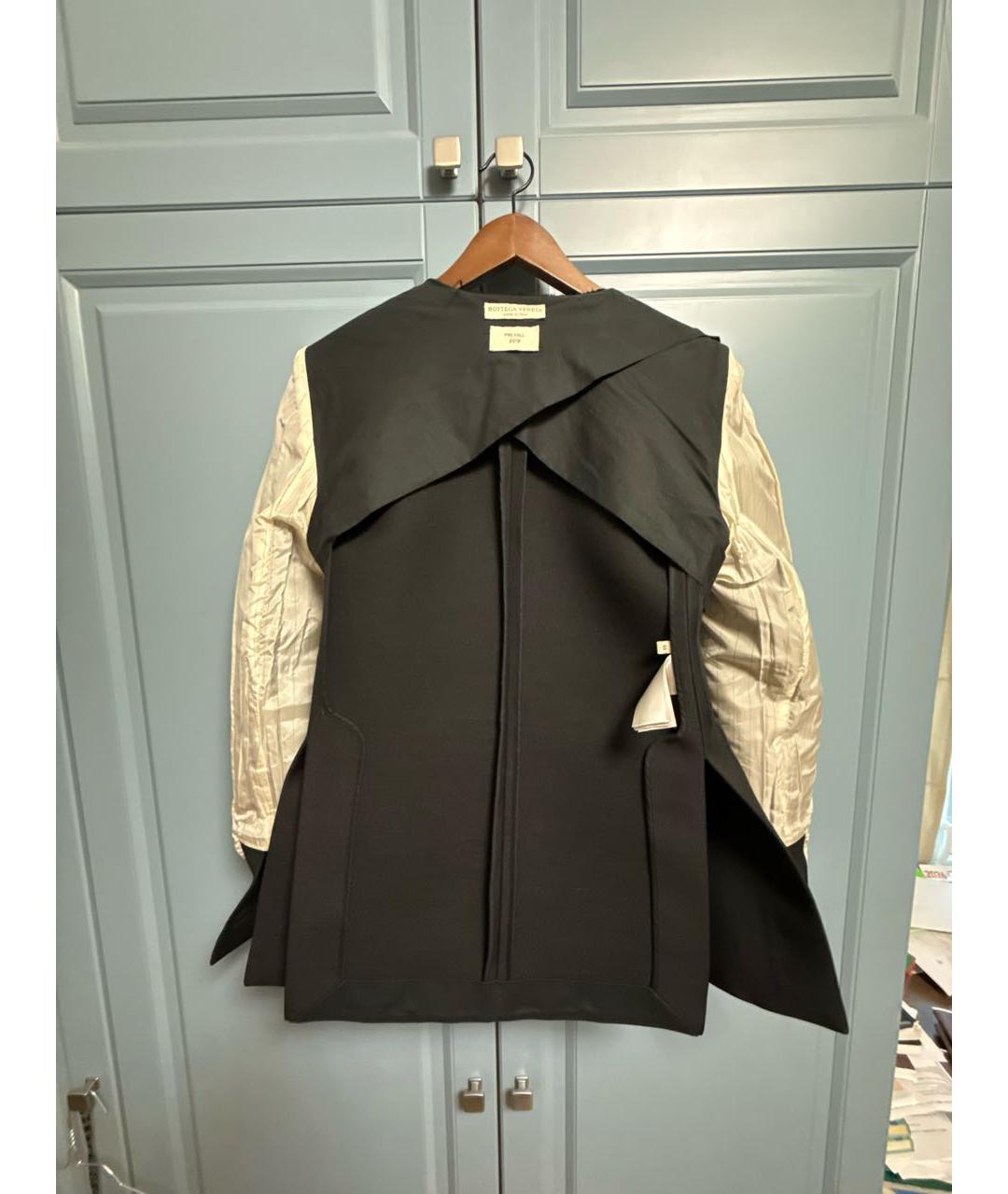 BOTTEGA VENETA Черный жакет/пиджак, фото 3