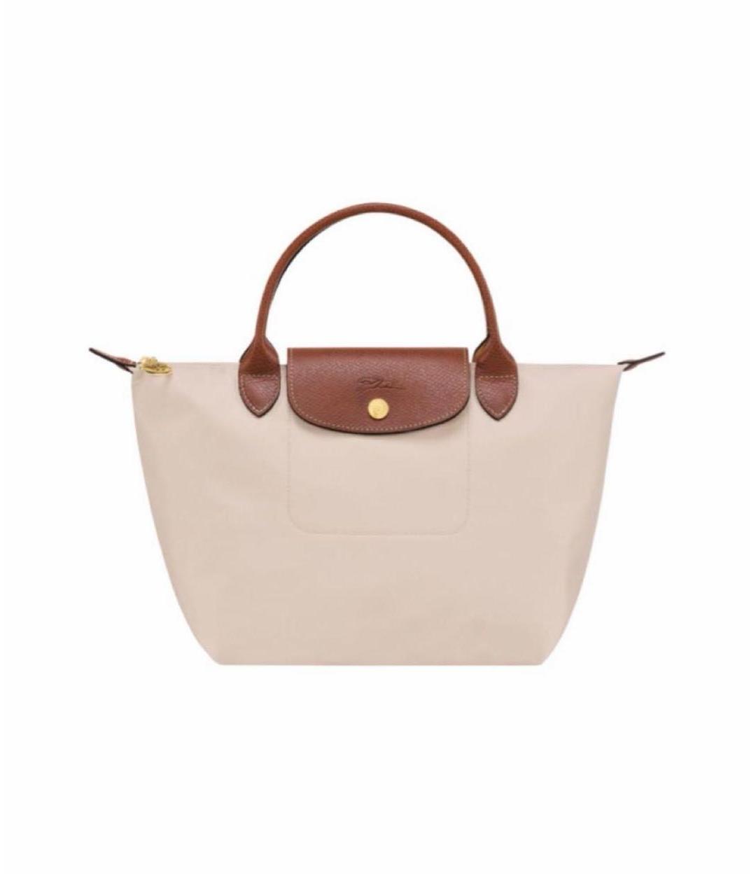 LONGCHAMP Бежевая сумка тоут, фото 6