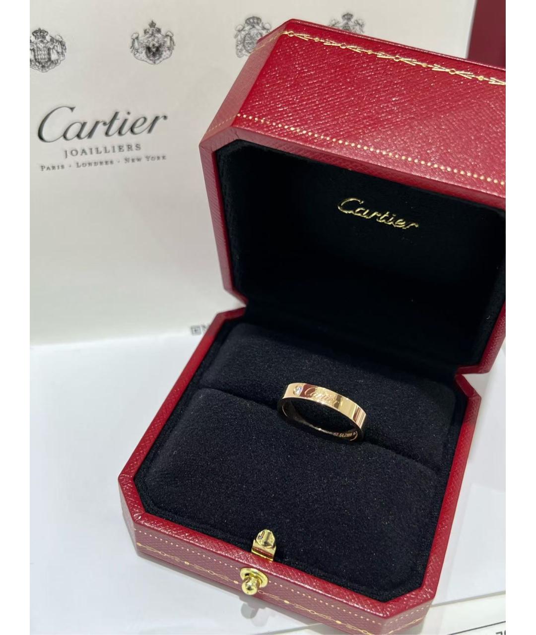 CARTIER Золотое кольцо из розового золота, фото 3
