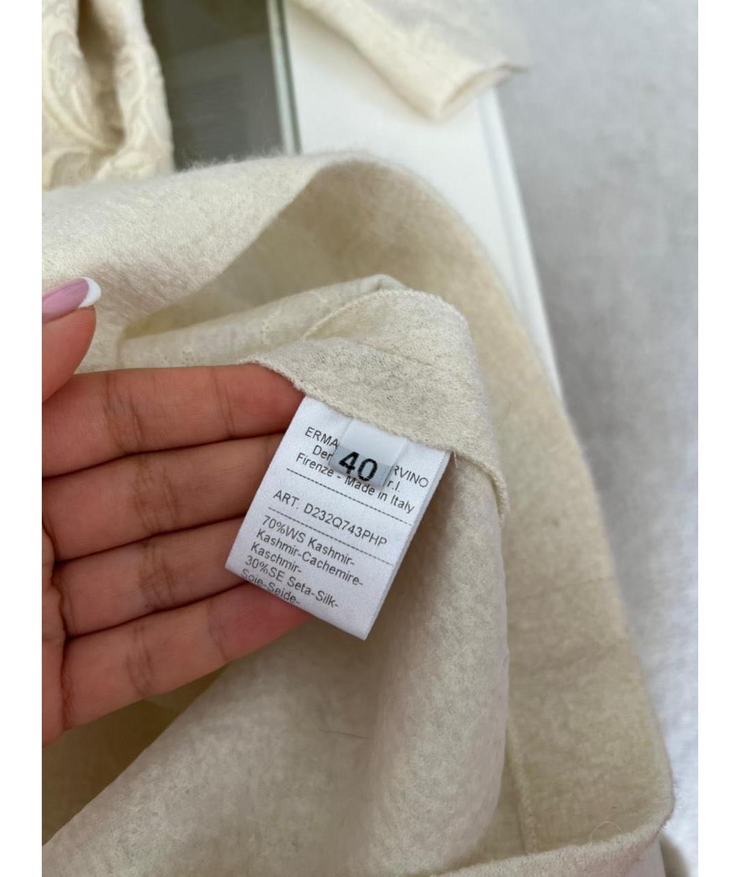 ERMANNO SCERVINO Бежевое повседневное платье, фото 4