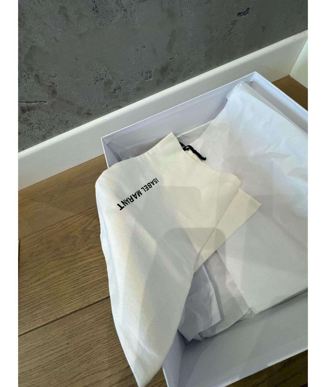 ISABEL MARANT Черные кожаные полусапоги, фото 6