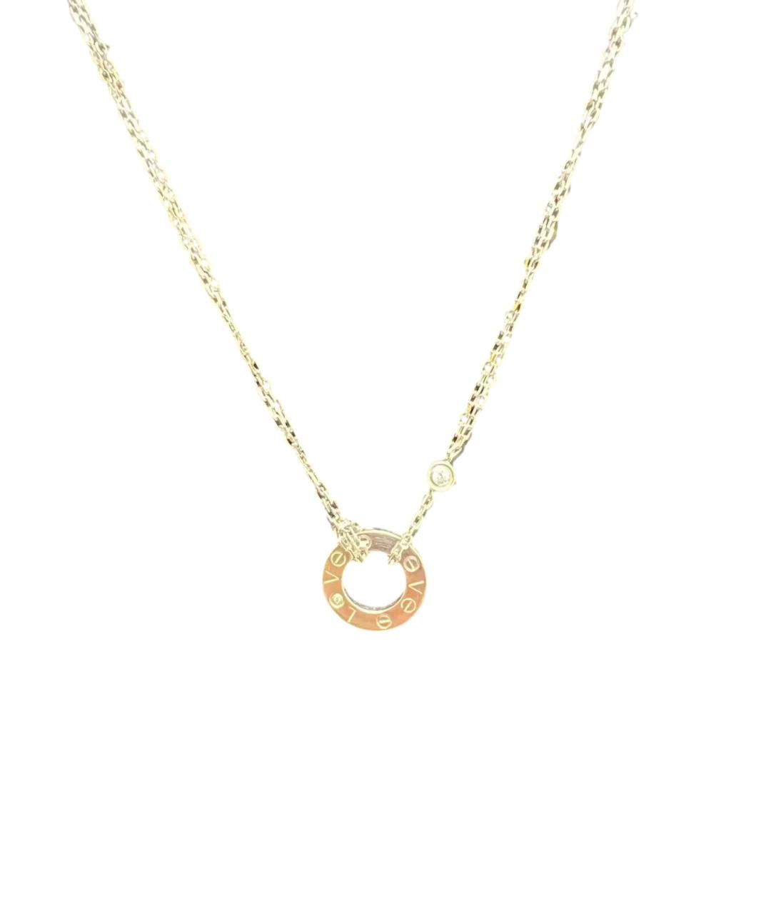 CARTIER Серебряное колье из белого золота, фото 6