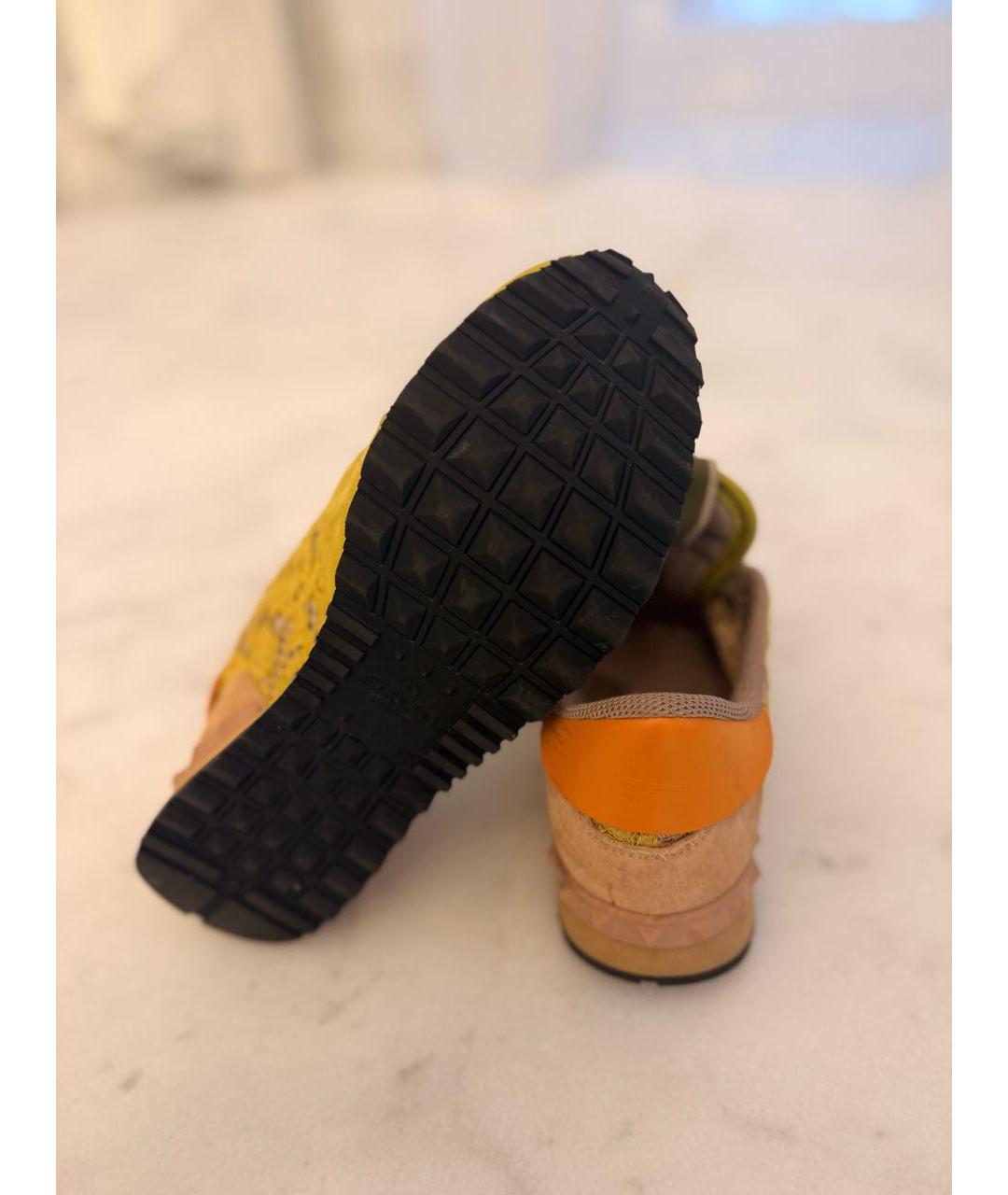 VALENTINO Мульти текстильные кроссовки, фото 7
