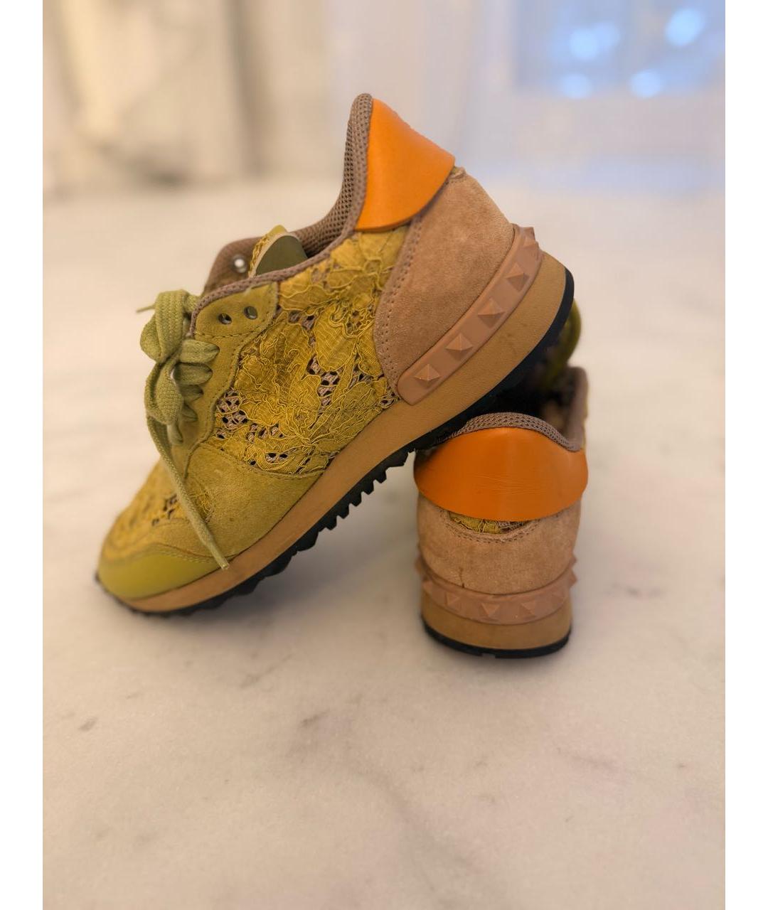 VALENTINO Мульти текстильные кроссовки, фото 6