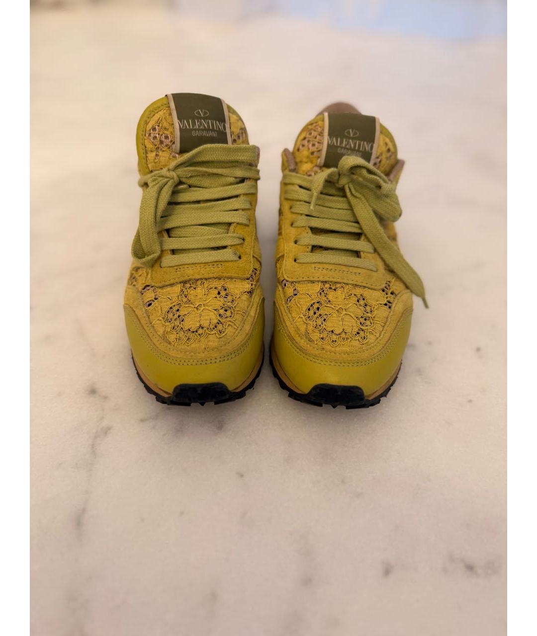 VALENTINO Мульти текстильные кроссовки, фото 2