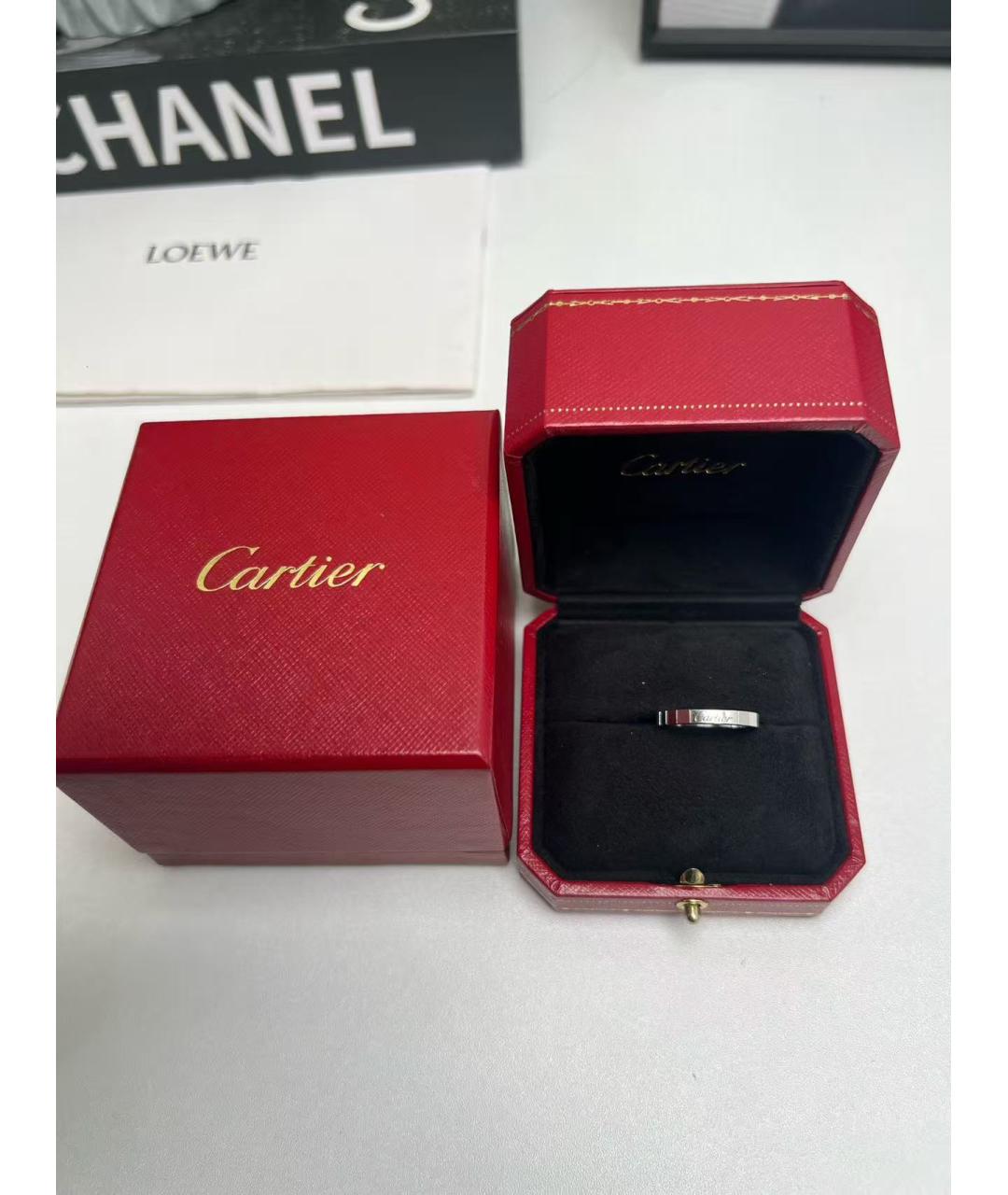CARTIER Серебряное кольцо из белого золота, фото 3