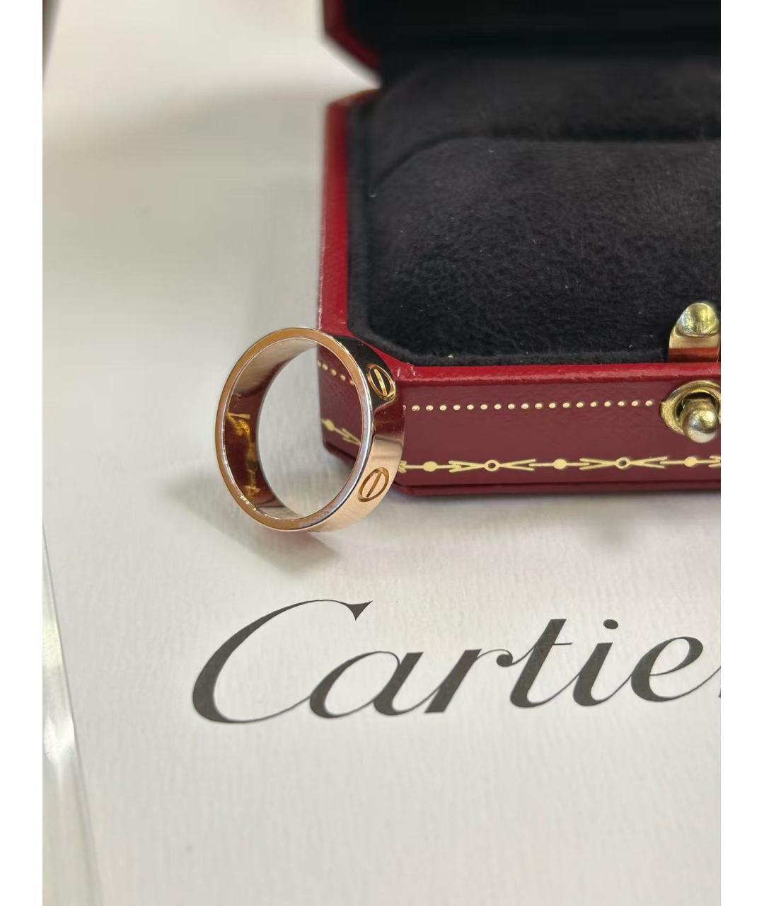 CARTIER Золотое кольцо из розового золота, фото 3