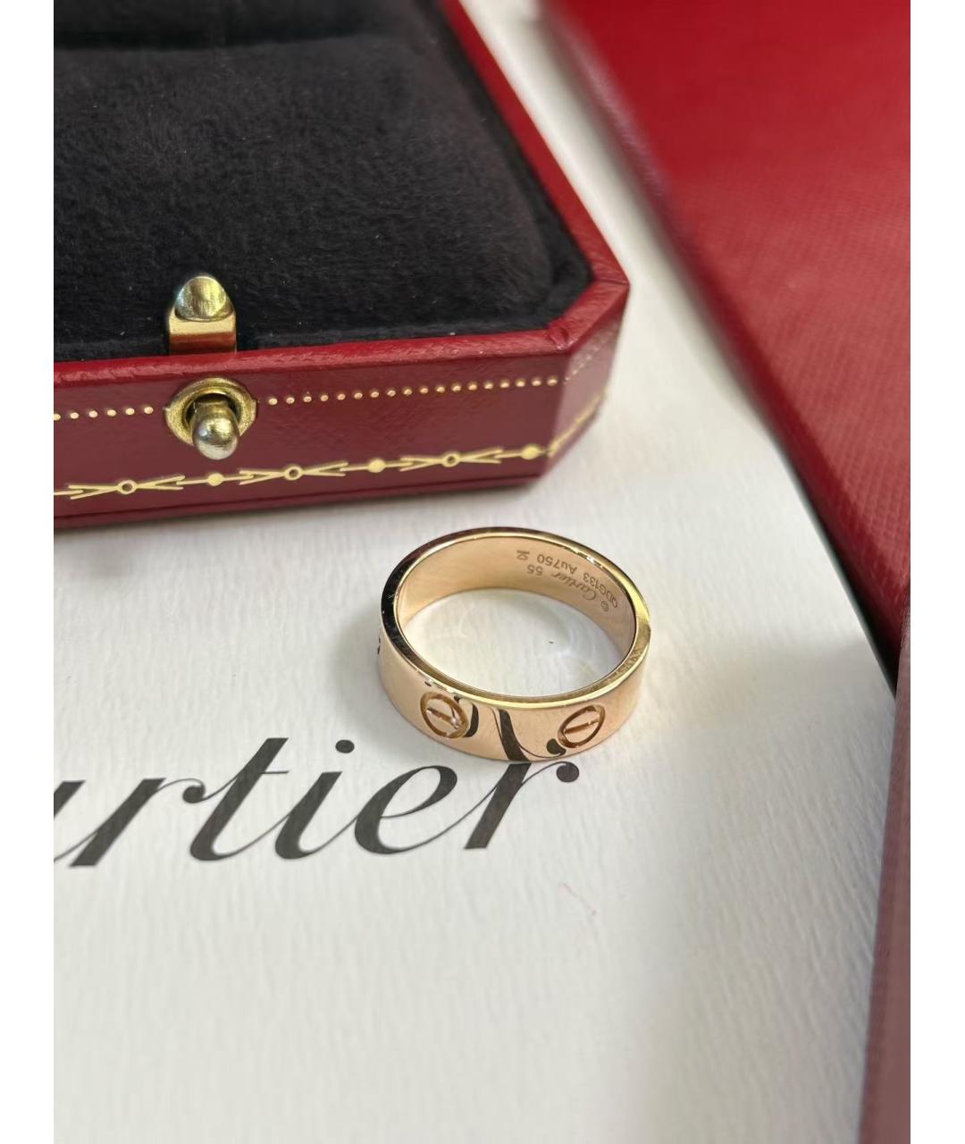 CARTIER Золотое кольцо из розового золота, фото 2