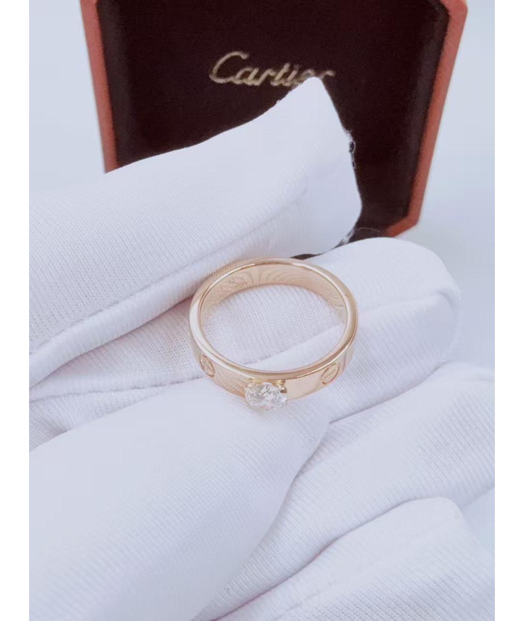 CARTIER Золотое кольцо из розового золота, фото 4