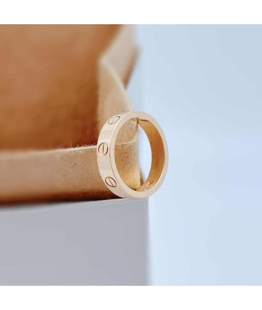 CARTIER Золотое кольцо из розового золота, фото 4