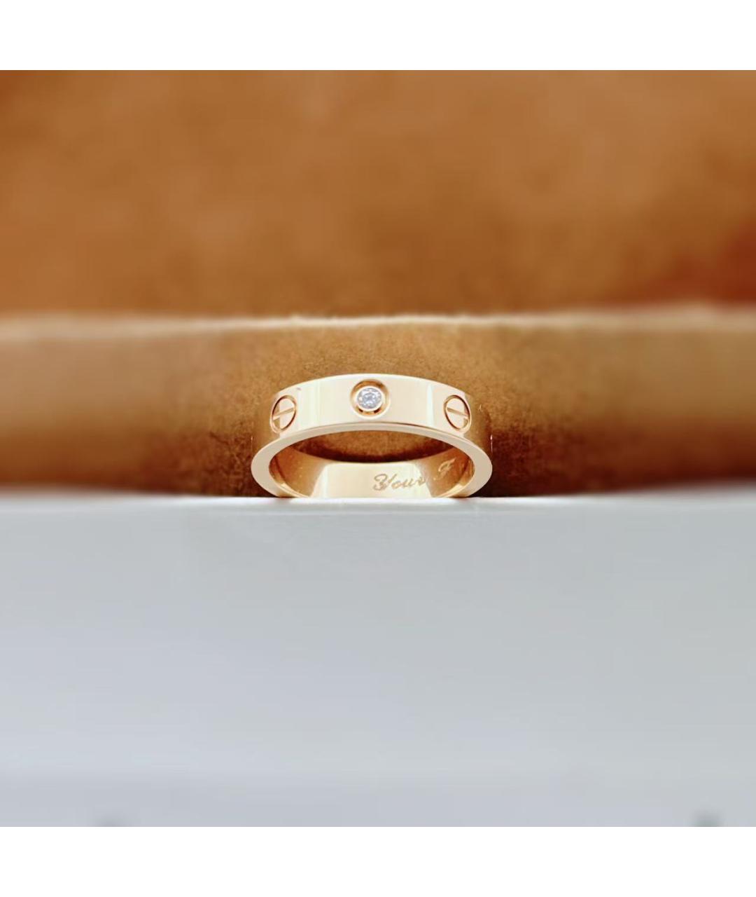 CARTIER Золотое кольцо из розового золота, фото 2