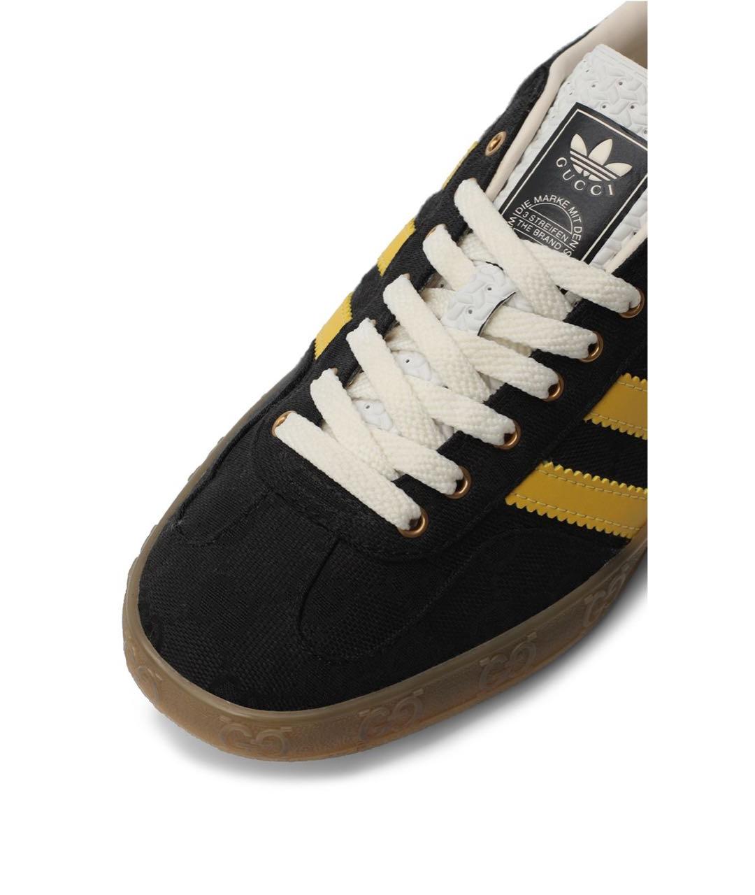 ADIDAS Черные текстильные кеды, фото 5