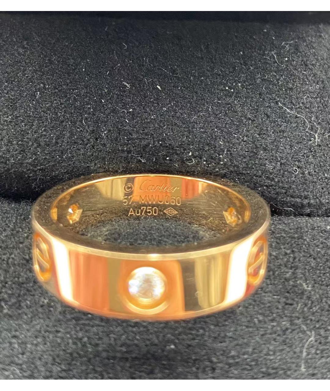 CARTIER Золотое кольцо из розового золота, фото 3