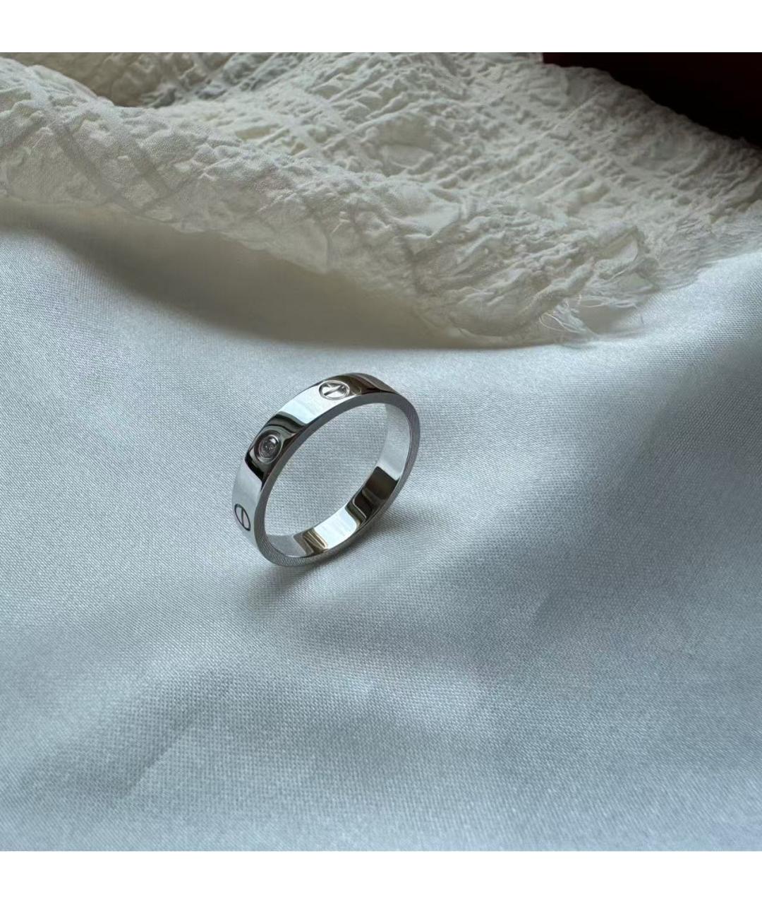 CARTIER Серебряное кольцо из белого золота, фото 4