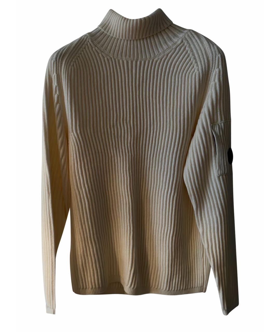 CP COMPANY Бежевая шерстяная водолазка, фото 1