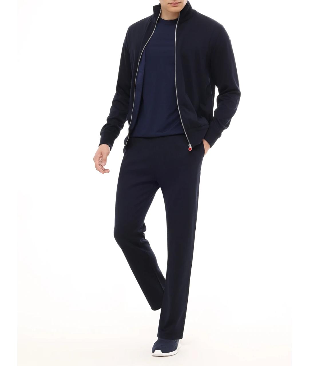 KITON Синий спортивный костюм, фото 2