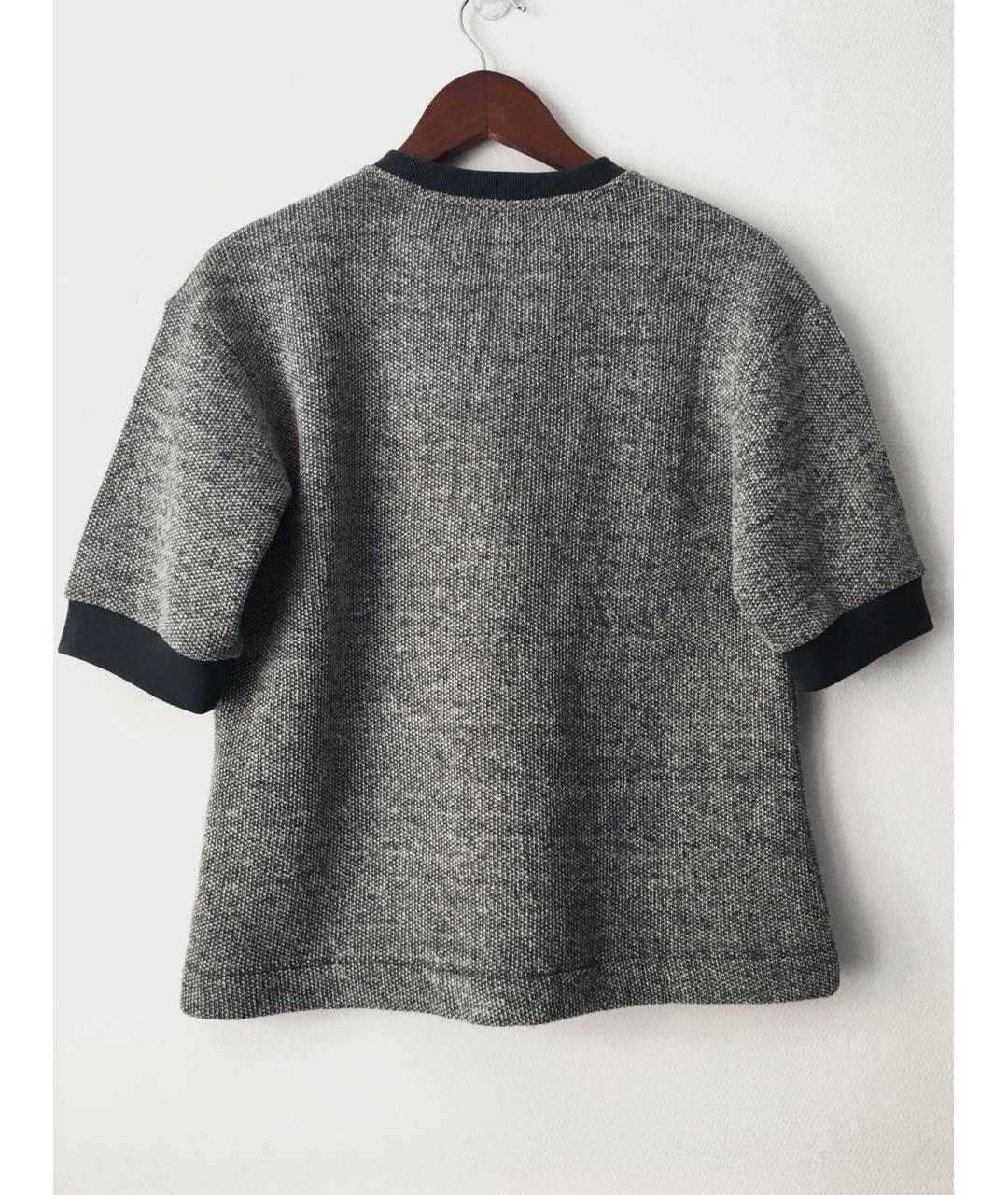 KENZO Антрацитовый хлопковый джемпер / свитер, фото 3