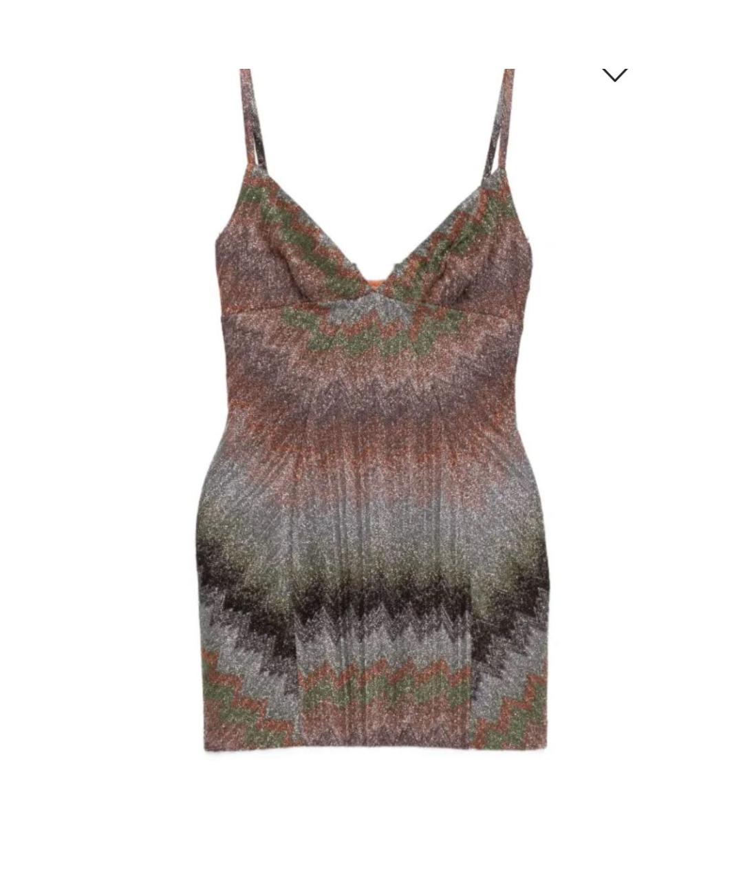 MISSONI Мульти коктейльное платье, фото 1