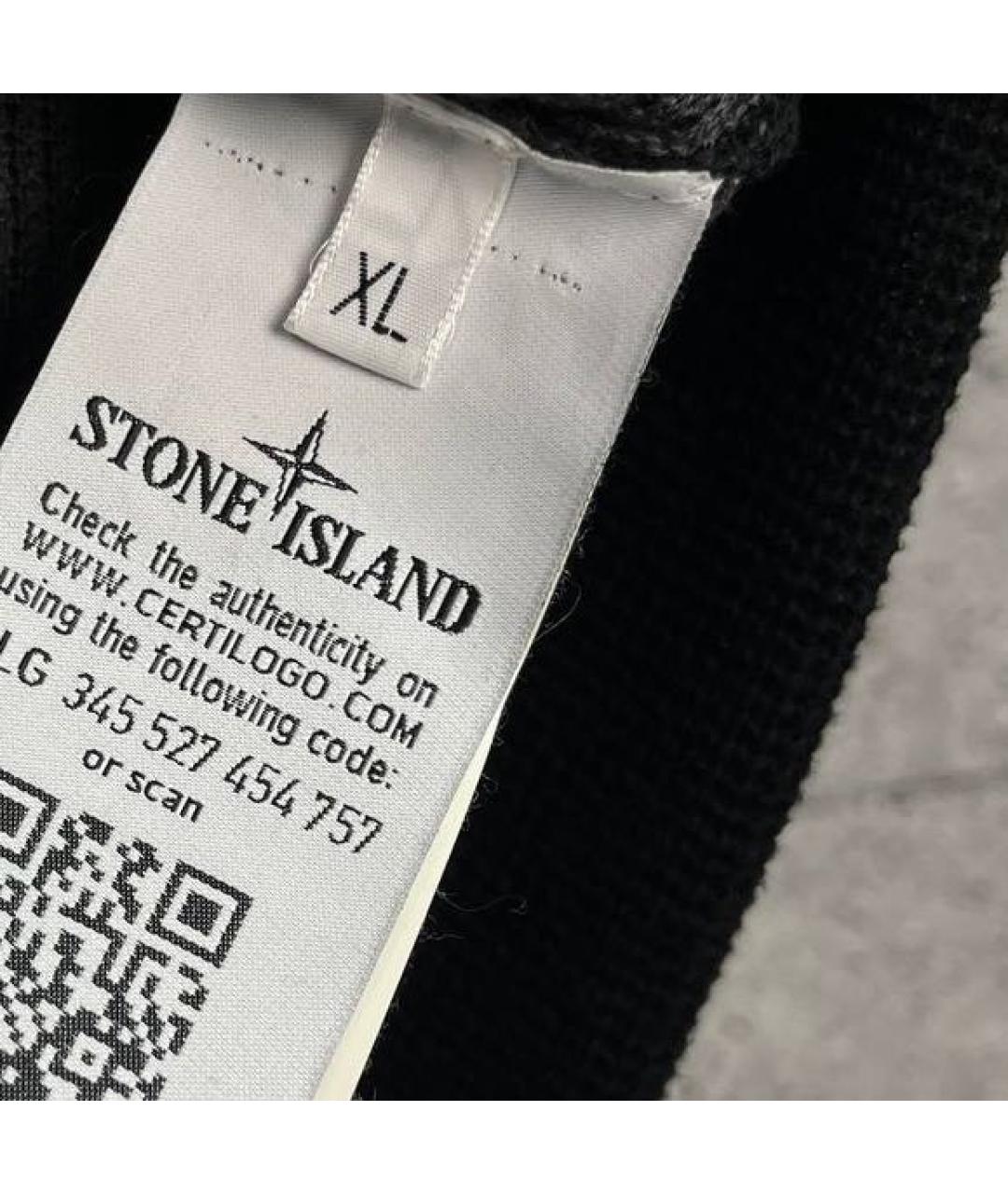 STONE ISLAND Черный джемпер / свитер, фото 5