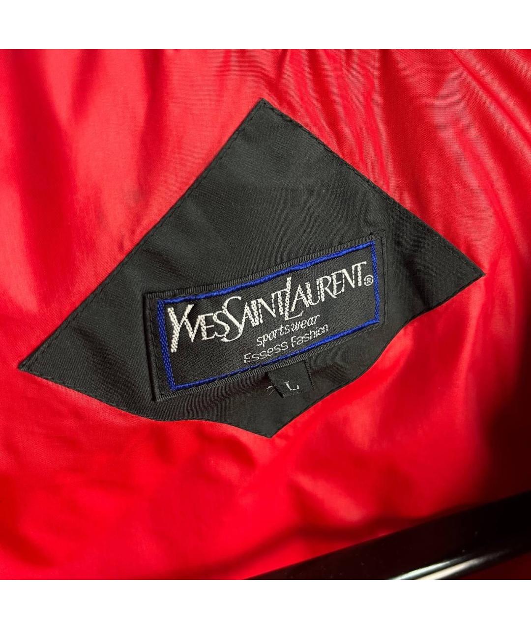 SAINT LAURENT Красный жилет, фото 4