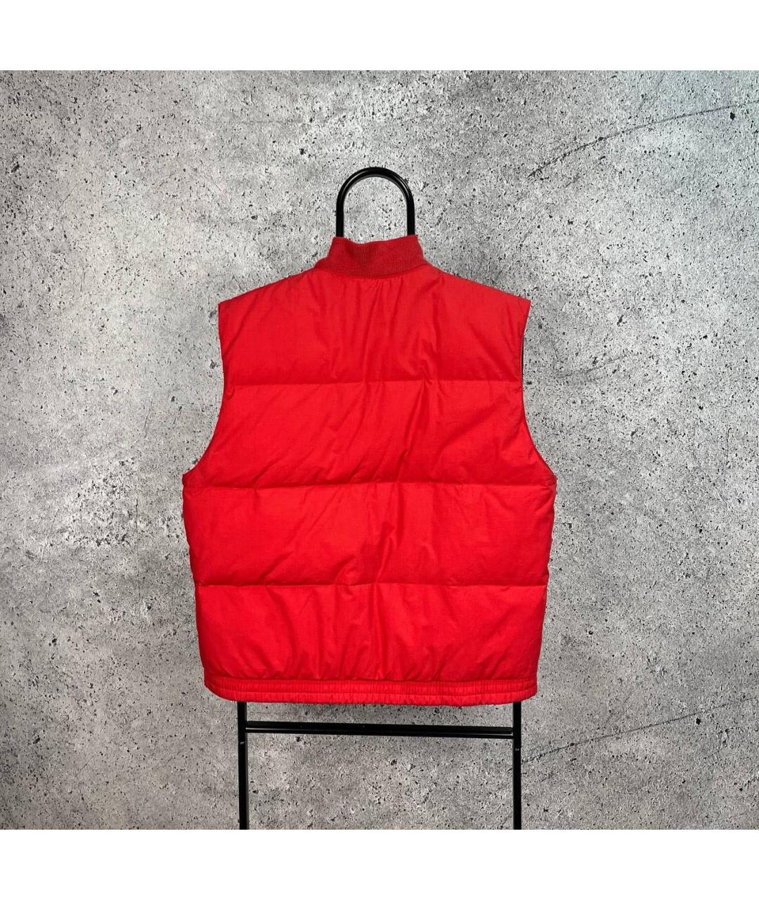 SAINT LAURENT Красный жилет, фото 3