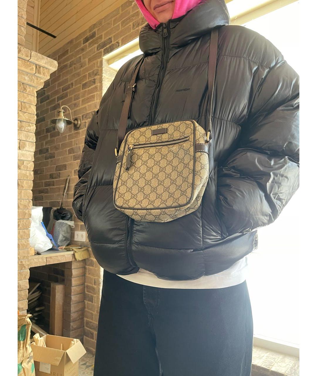 GUCCI Бежевая сумка на плечо, фото 6