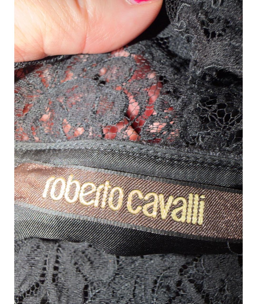 ROBERTO CAVALLI Серое шерстяное повседневное платье, фото 2