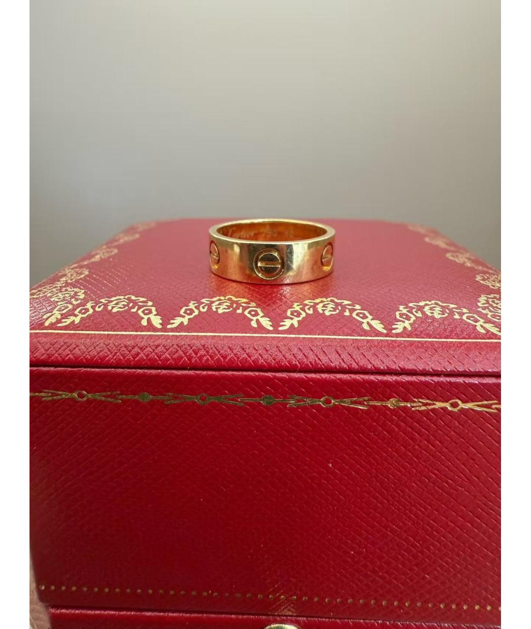 CARTIER Золотое кольцо из розового золота, фото 4