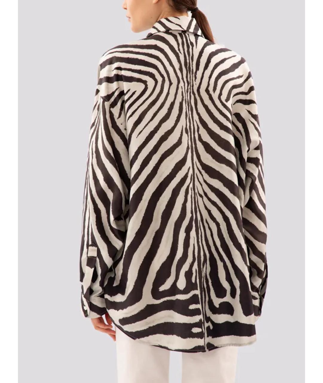 ERMANNO SCERVINO Мульти шелковая рубашка, фото 2